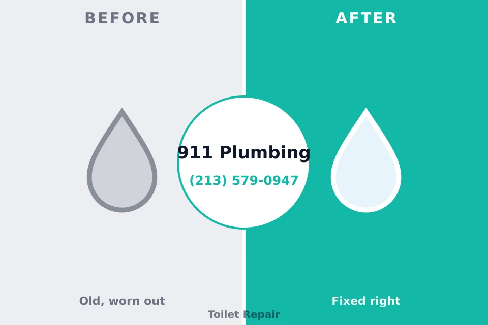 Before and after: plumbing repair Petersburg, MI